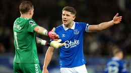James Tarkowski was not impressed that Everton had to settle for a draw