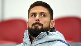 Olivier Giroud cannot hold down a place in Chelsea's starting XI