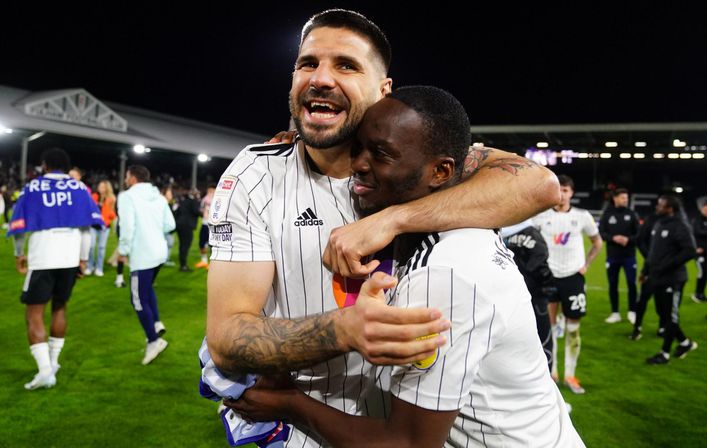 Aleksandar Mitrovic scored twice as Fulham secured promotion to the Premier League