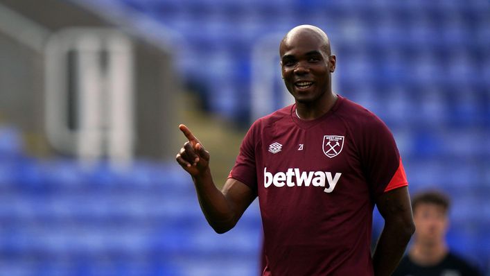 Defender Angelo Ogbonna will miss out for West Ham