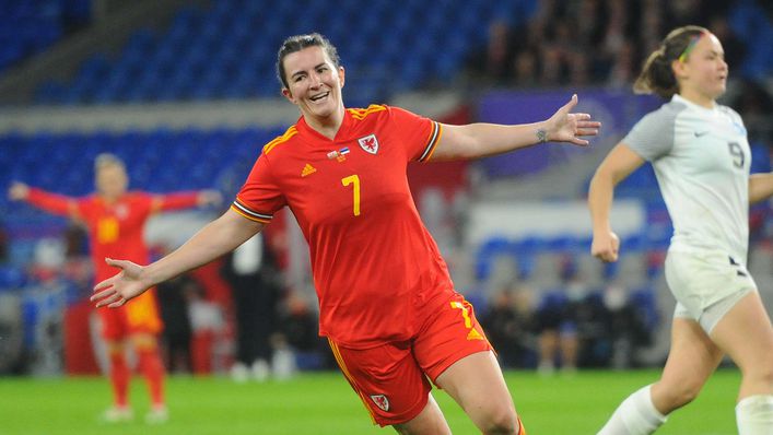 Helen Ward scored 44 goals for Wales in a superb international career
