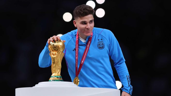 Julian Alvarez helped Argentina to their first World Cup since 1986