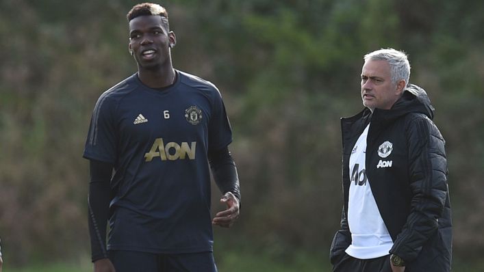 Paul Pogba and Jose Mourinho spent a turbulent two-and-a-half years together at Manchester United