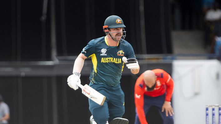 Travis Head has been a constant source of powerplay runs for the Aussies