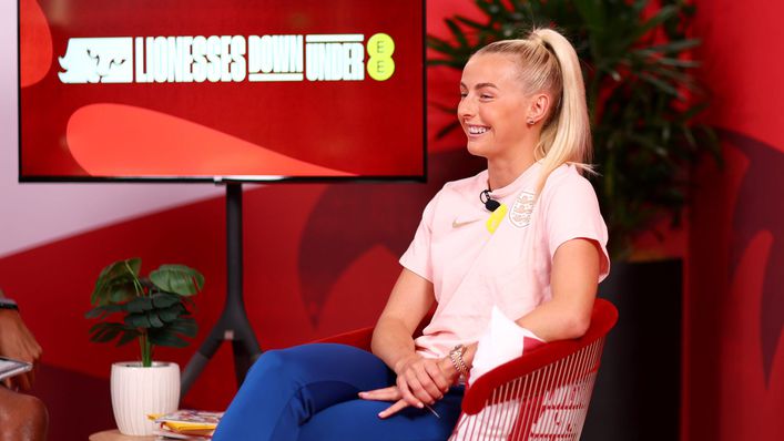 Chloe Kelly is loving life Down Under with her England team-mates