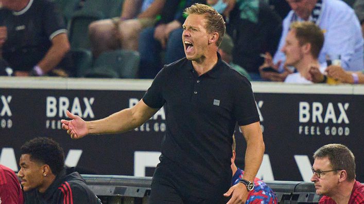 Julian Nagelsmann will be looking to get Bayern Munich’s Bundesliga campaign up and running when they take on Koln
