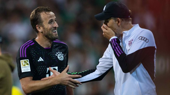 Thomas Tuchel congratulates Harry Kane