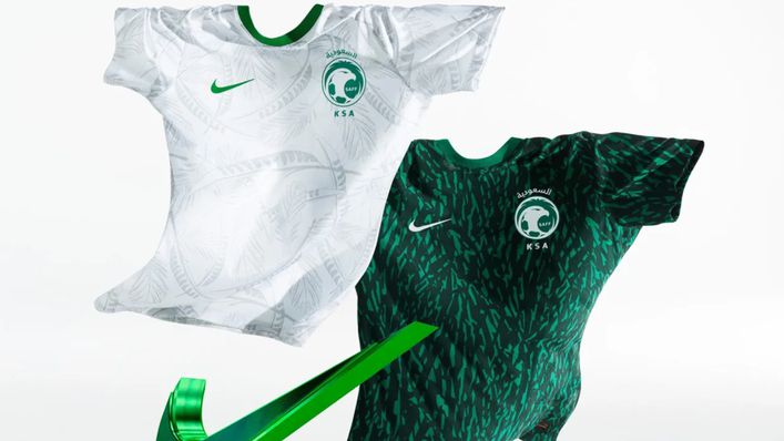 Saudi Arabia's kits for the 2022 World Cup