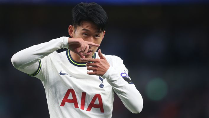 Heung-Min Son hit three of Tottenham's six goals against Leicester