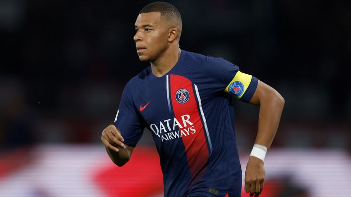Kylian Mbappe has scored seven goals in four Ligue 1 appearances this season