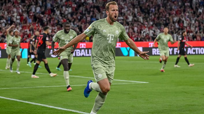Harry Kane scored in Bayern Munich's 2-2 draw with Bayer Leverkusen last Friday