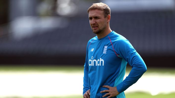 Liam Livingstone was forced off the field in England's warm-up game with India