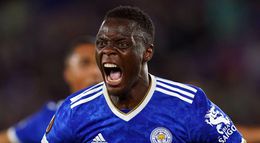 Patson Daka will be hoping to hit the goal trail after opening his Leicester account against Manchester United