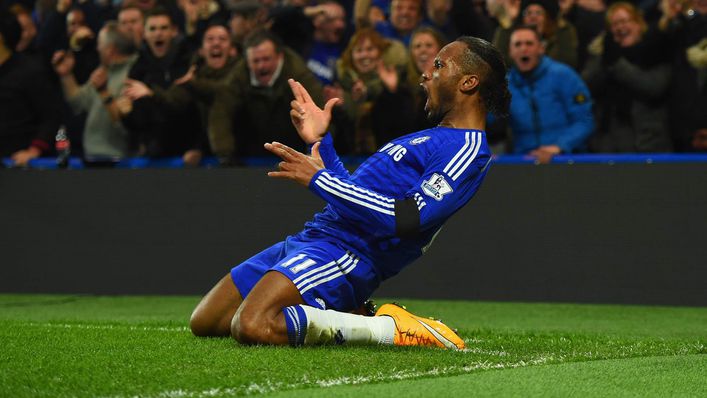 Didier Drogba led Chelsea's line during a hugely successful period