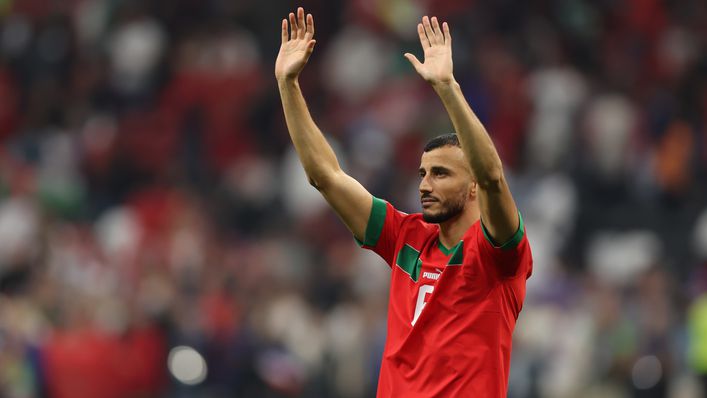 Romain Saiss and Morocco bowed out in the semi-finals