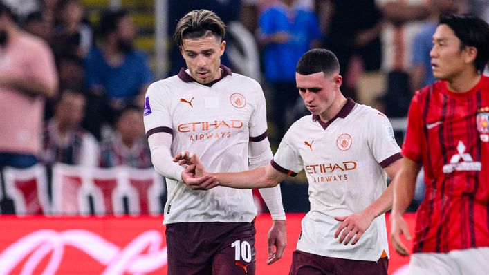 Jack Grealish and Phil Foden both started against Urawa Red Diamonds