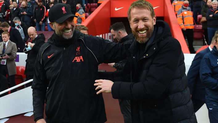 Jurgen Klopp and Graham Potter have both struggled for results in recent weeks