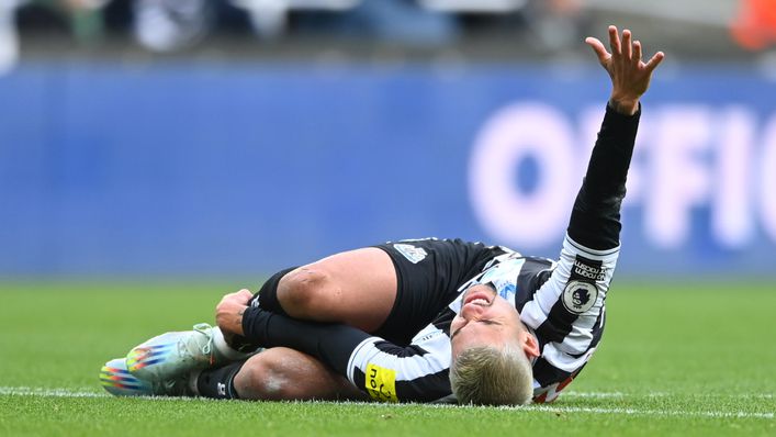 Newcastle are hopeful influential midfielder Bruno Guimaraes's injury is not long term