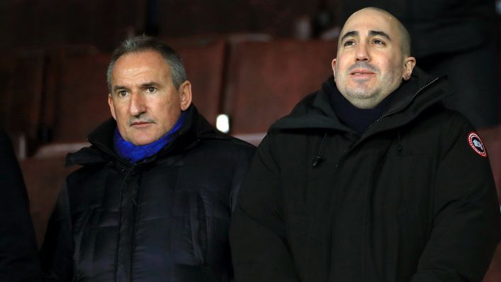 Omar Berrada (right) will become Manchester United's new CEO