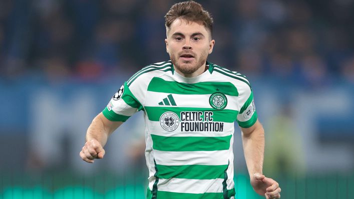 James Forrest is Celtic's only confirmed injury absentee