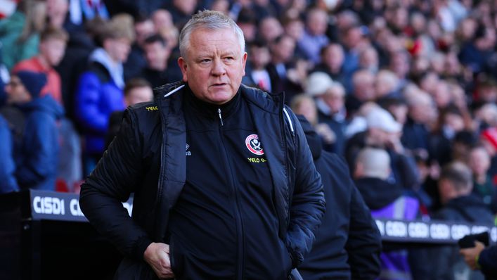 Chris Wilder was unhappy with an assistant referee eating a sandwich in front of him