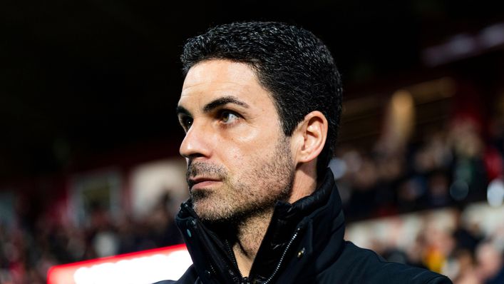 Mikel Arteta and his Arsenal side will be eager to build momentum after title rivals Liverpool failed to win in midweek