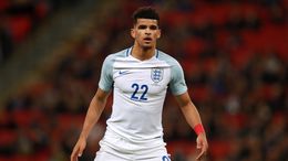 Dominic Solanke made his only England appearance in November 2017