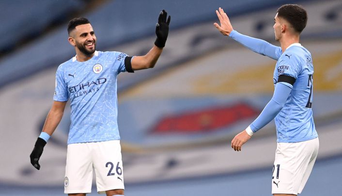 Riyad Mahrez has established himself as one of Pep Guardiola's most reliable attacking options