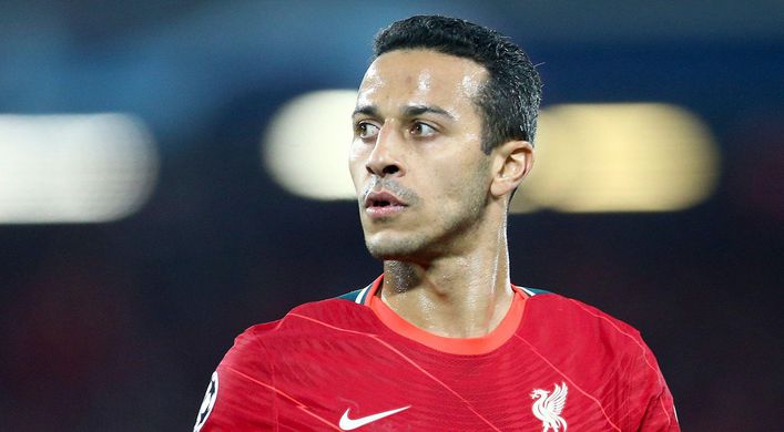 Thiago Alcantara has been pulling the strings in the centre of the park at Anfield this term