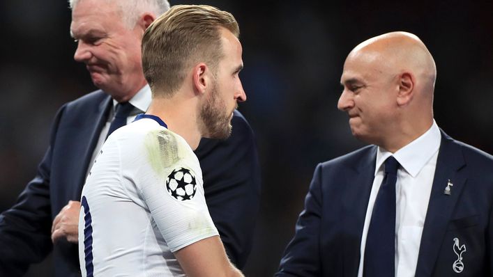 Harry Kane has been backed to win a trophy at Spurs by chairman Daniel Levy