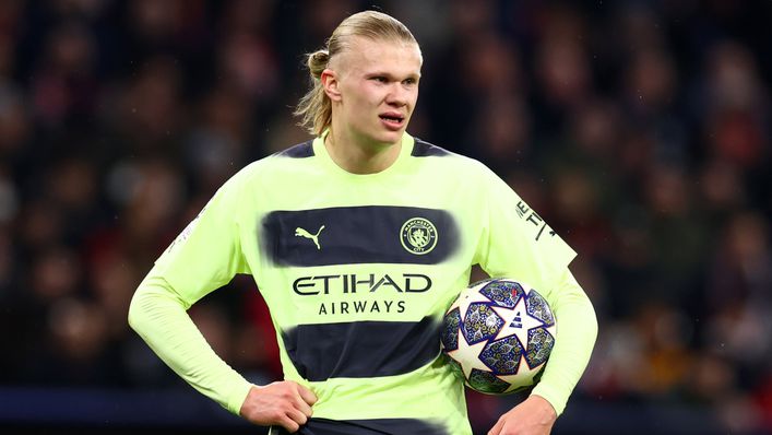 Erling Haaland fired Manchester City to the Champions League semi-finals on Wednesday night