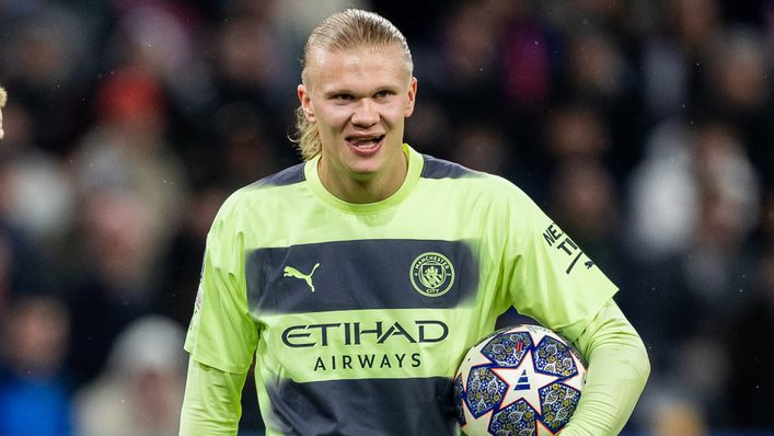 Erling Haaland was on target yet again at Allianz Arena