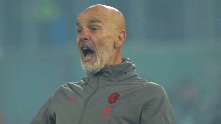 AC Milan manager Stefano Pioli will be hoping to put the brakes on Inter's celebrations