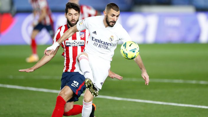 Karim Benzema's goals have kept Real Madrid in the title race