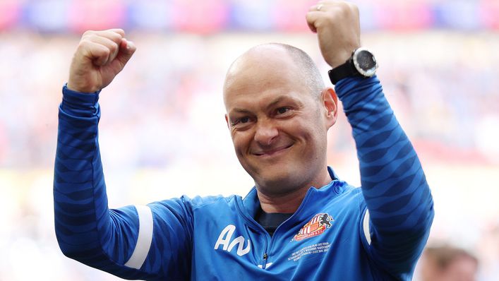 Alex Neil led Sunderland to League One play-off glory last season