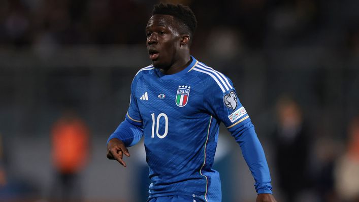 Wilfried Gnonto is already a regular for Italy's senior side