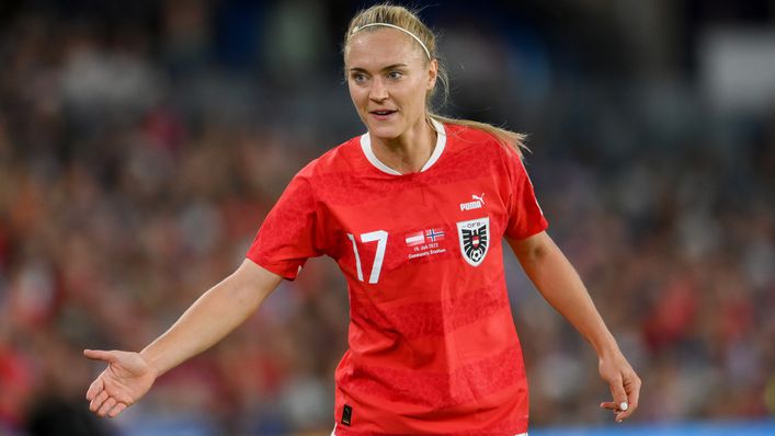 Austria's Sarah Puntigam has chipped in with two assists so far at Women’s Euro 2022