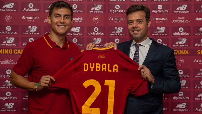 Paulo Dybala has signed a three-year contract with Roma