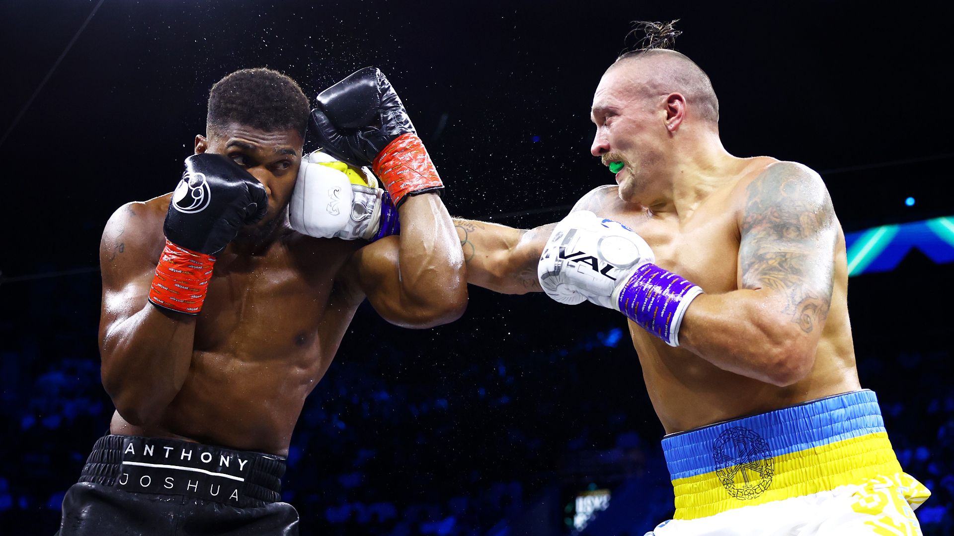 Oleksandr Usyk vs Anthony Joshua II in pictures How the world heavyweight title showdown played out in Jeddah LiveScore