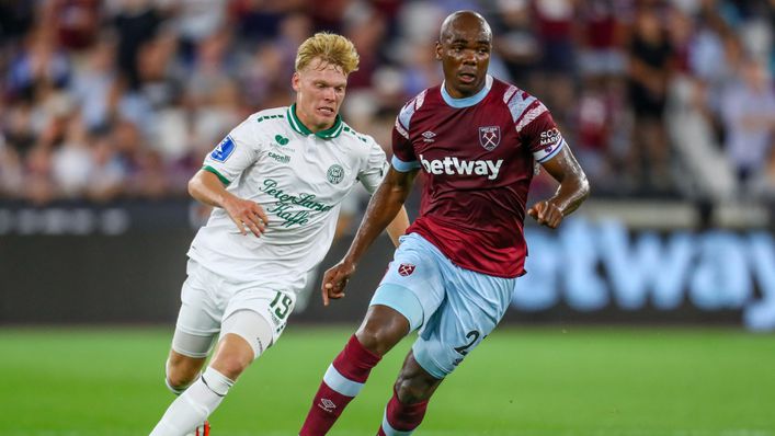 Angelo Ogbonna made his return from long-term injury against Viborg