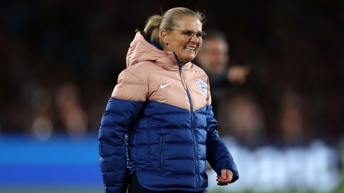 Sarina Wiegman tweaked England's formation to 4-3-3 at half-time