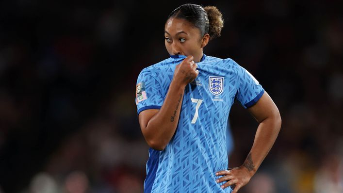 Lauren James was left out of England's starting XI in the final