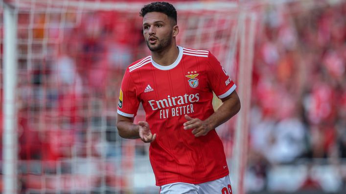 In-form Benfica forward Goncalo Ramos is a target for Manchester United
