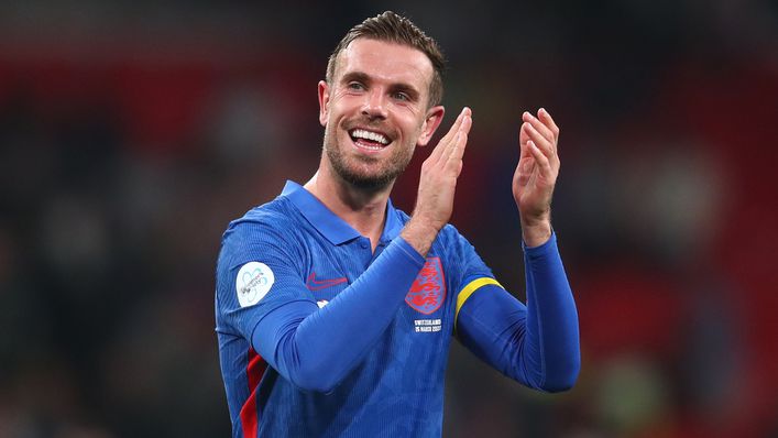 Jordan Henderson is a late addition to the England squad