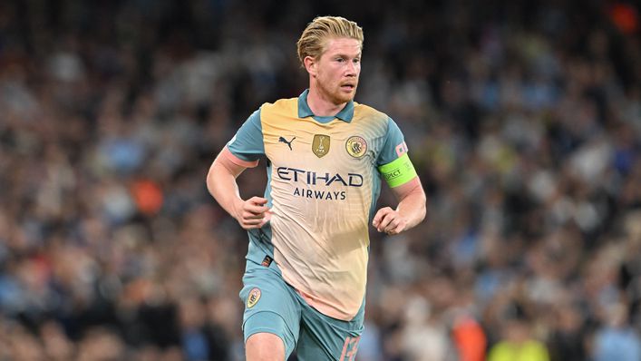 Manchester City could well be without their creator-in-chief Kevin De Bruyne on Sunday