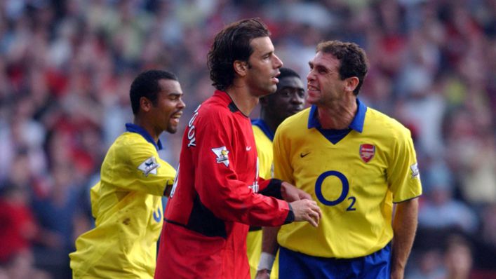 PSV Eindhoven boss Ruud van Nistelrooy enjoyed a fierce rivalry with Arsenal during his Manchester United career