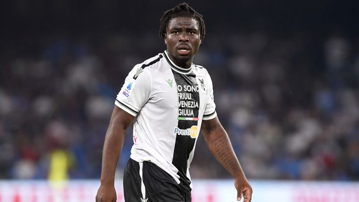 Festy Ebosele has broken into the Udinese first team this season