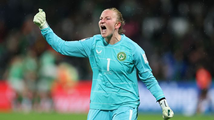 Courtney Brosnan was Ireland's goalkeeper at the 2023 Women's World Cup