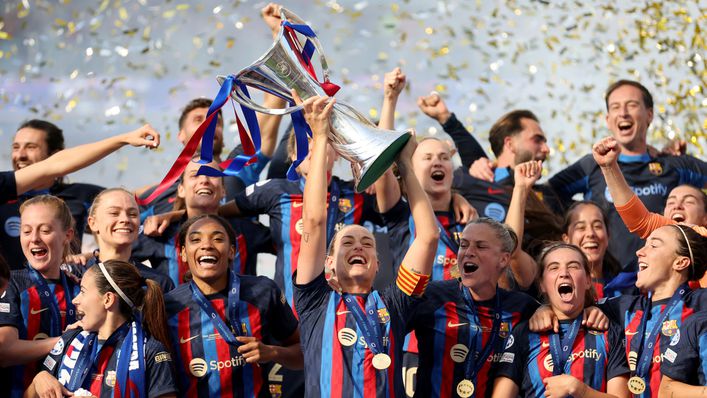 Barcelona won the Women's Champions League last season