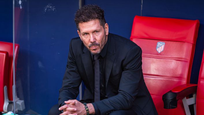 Diego SImeone's side have lost only once all season and go into Saturday's clash on a five-match winning streak